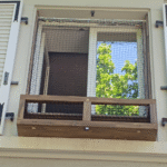 Photo de la plateforme d'observation vue de l'entrée de l'immeuble