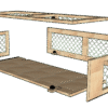 Plateforme d'observation (pour 1m de large)