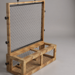 Filet de protection et de sécurité adapté à vos ouvertures. À commander après avoir validé votre commande de plateforme.