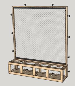 Filet de protection et de sécurité adapté à vos ouvertures. À commander après avoir validé votre commande de plateforme.