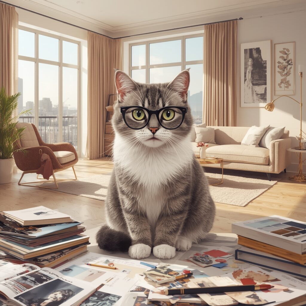 Conception d'aménagement pour chat. Design sur mesure pour votre félin