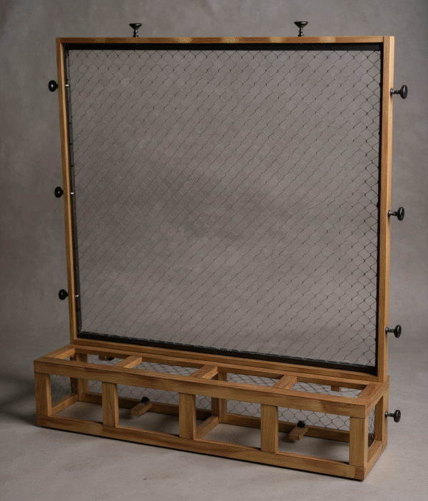 Filet de protection et de sécurité adapté à vos ouvertures. À commander après avoir validé votre commande de plateforme.