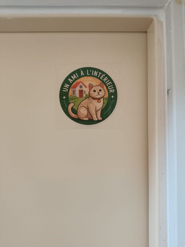 Autocollant de Porte - CHAT